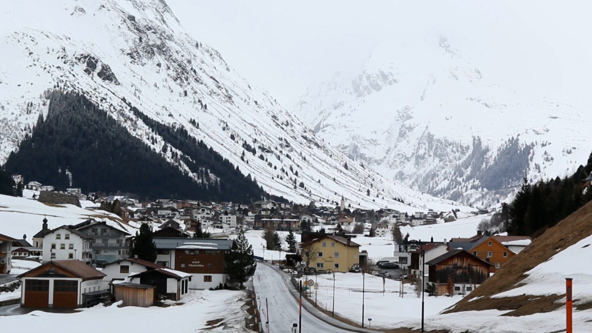 Blick auf Galtür