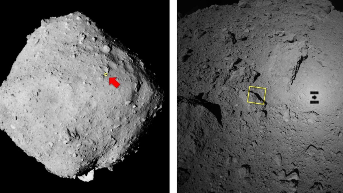 Asteroid Ryugu ist jung und alt zugleich
