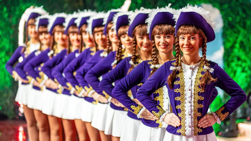 Die Selleriegarde der Knoblauchsländer Karnevalsgesellschaft Buchnesia aus Nürnberg 