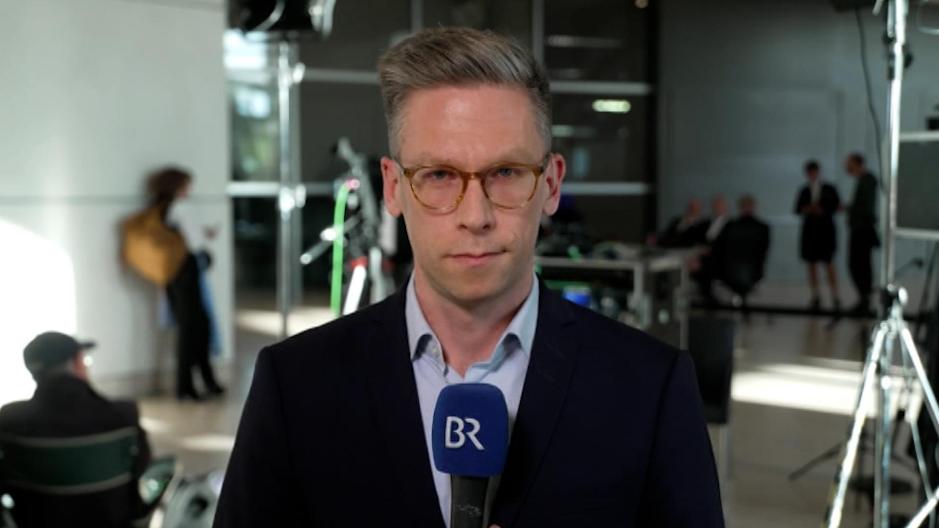 BR-Korrespondent Björn Dake zur Kanzlerwahl