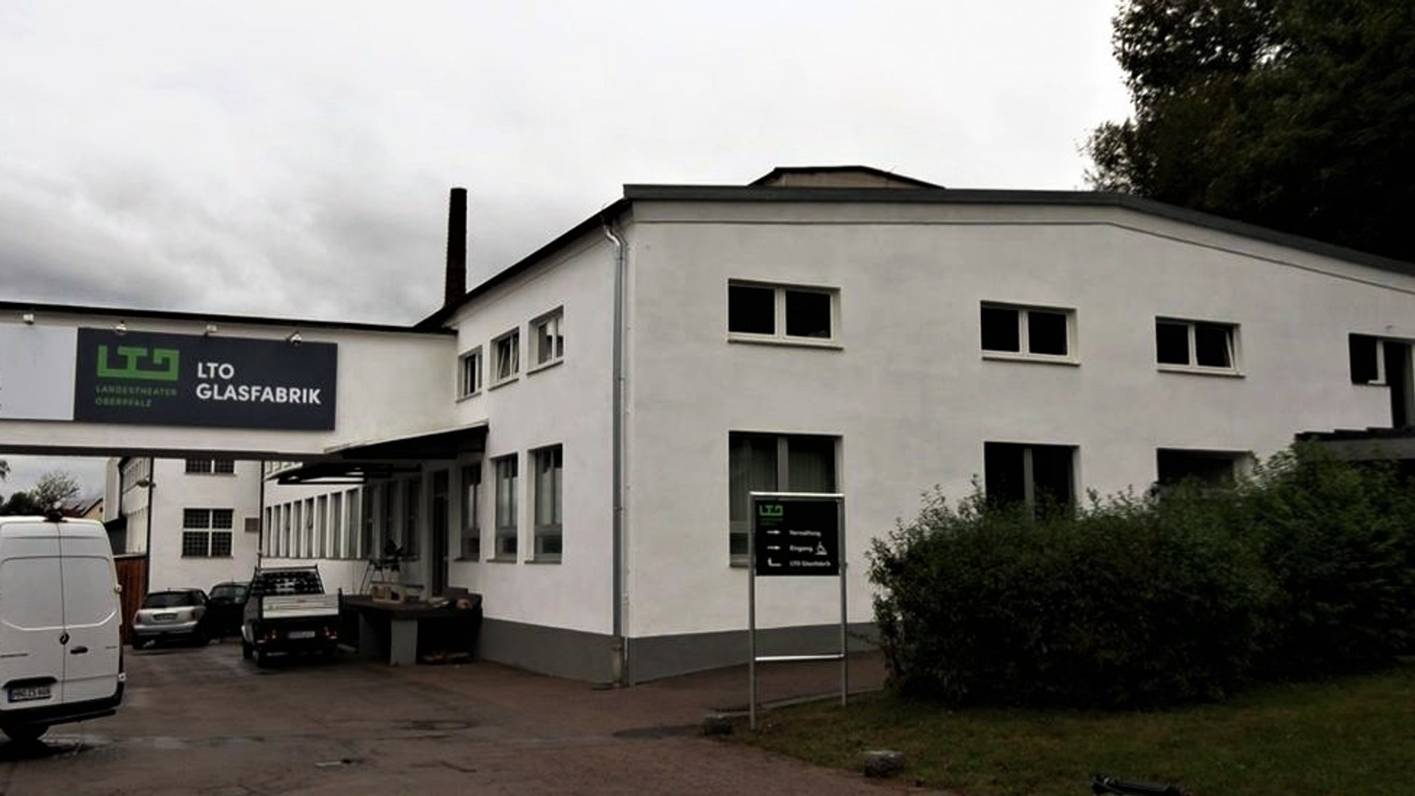 Die "LTO Glasfabrik" in Vohenstrauß