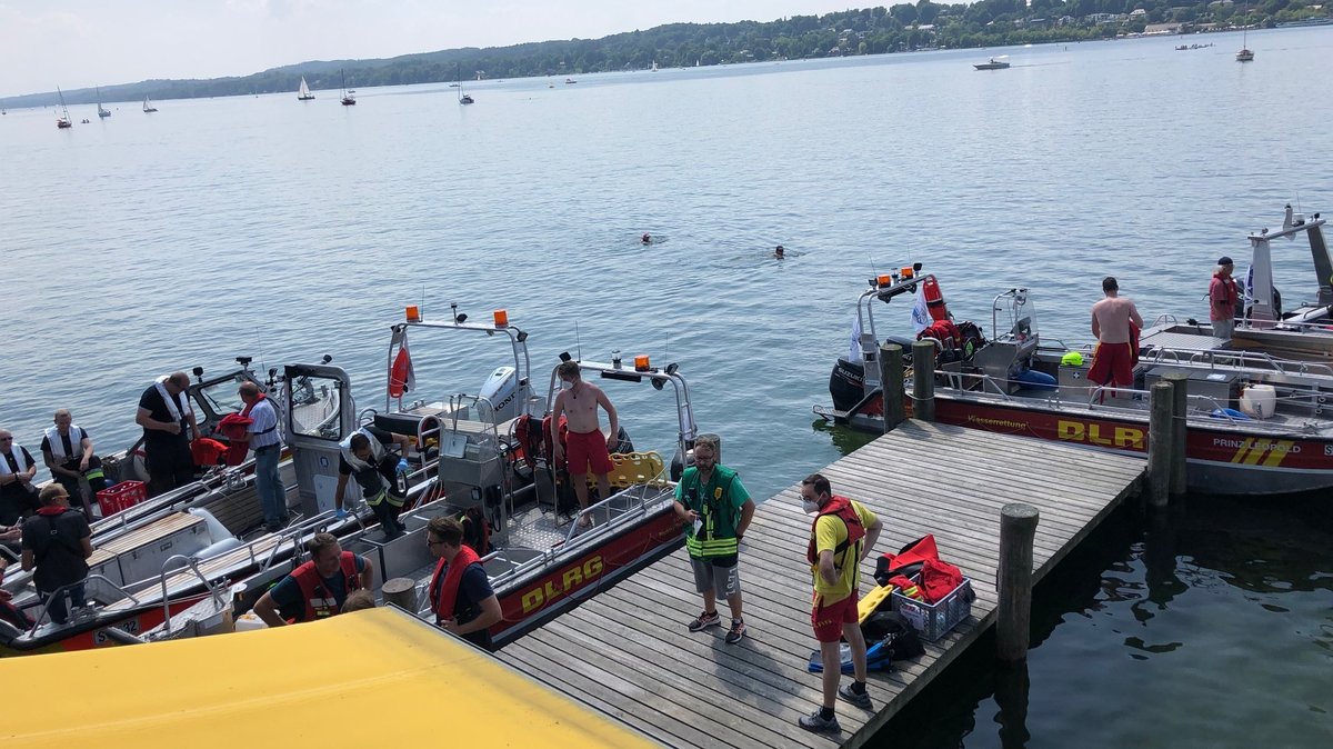 Starnberger See: Verirrter Schwimmer sorgt für Großeinsatz