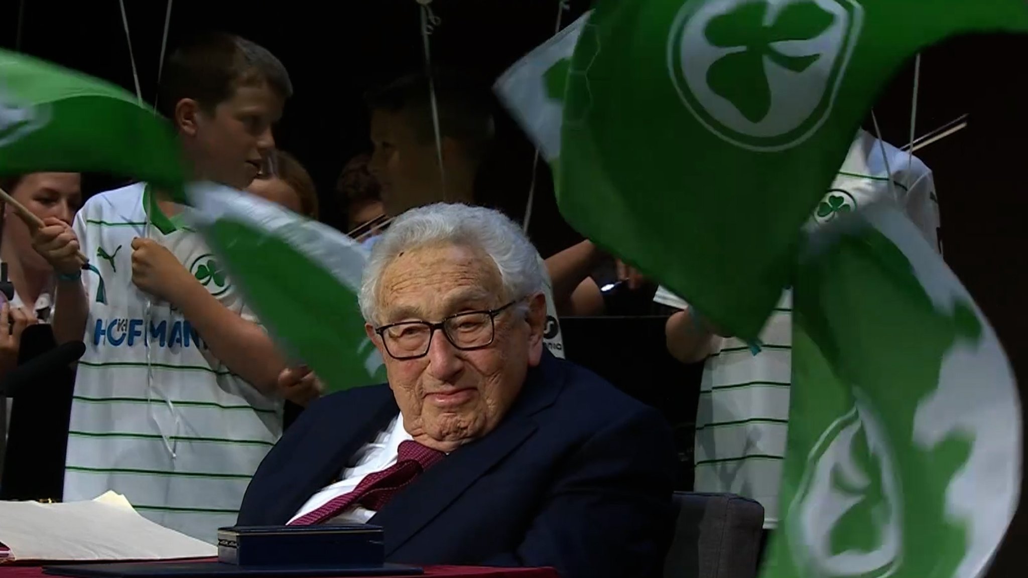 Henry Kissinger in Fürth.