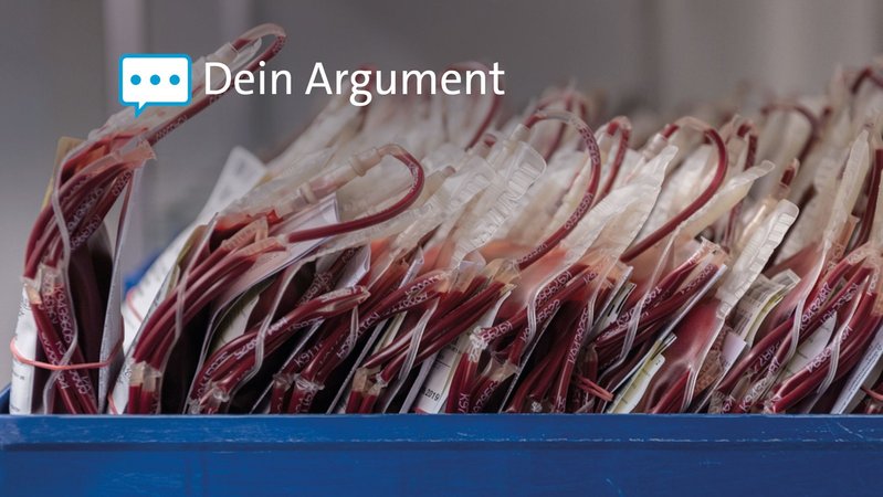 Blutkonserven liegen in einer Kiste in einem Kühlraum (Archivbild) | Bild: dpa-Bildfunk/Robert Michael Blutkonserven liegen in einer Kiste in einem Kühlraum (Archivbild)