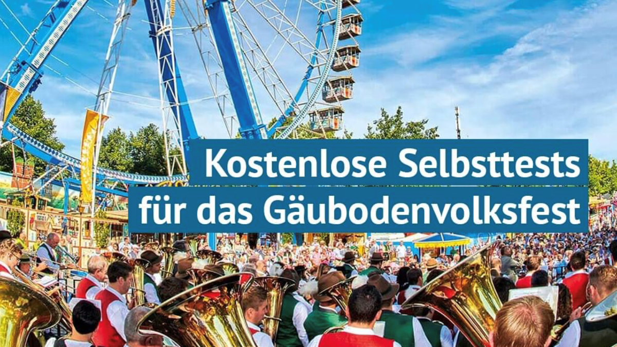Die Stadt Straubing bietet für die Zeit des Gäubodenvolksfests kostenlose Selbsttests in Impfzentren und im Tourismusamt an.