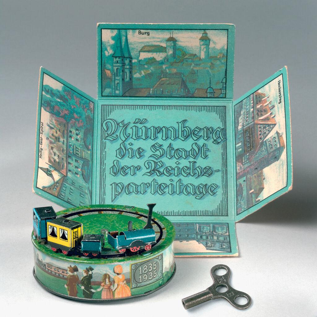 Miniaturbahn "Adler", Karl Bub, Nürnberg, 1935, Museen der Stadt Nürnberg - Spielzeugmuseum.