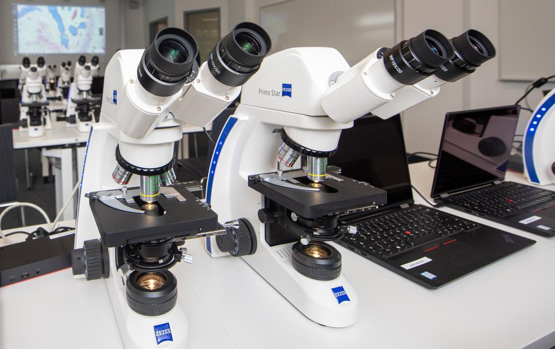 Lehrsaal der medizinischen Fakultät der Universität Augsburg