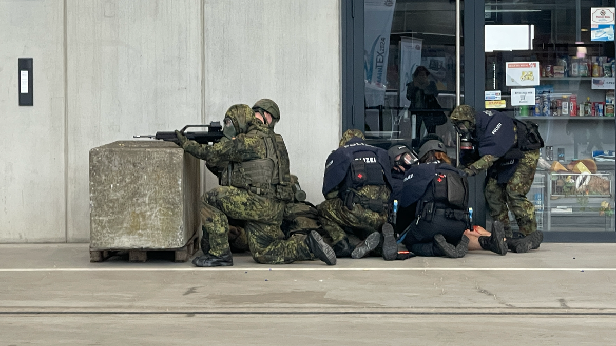 Sicherheit im Ernstfall: Anti-Terror-Übung in Würzburg