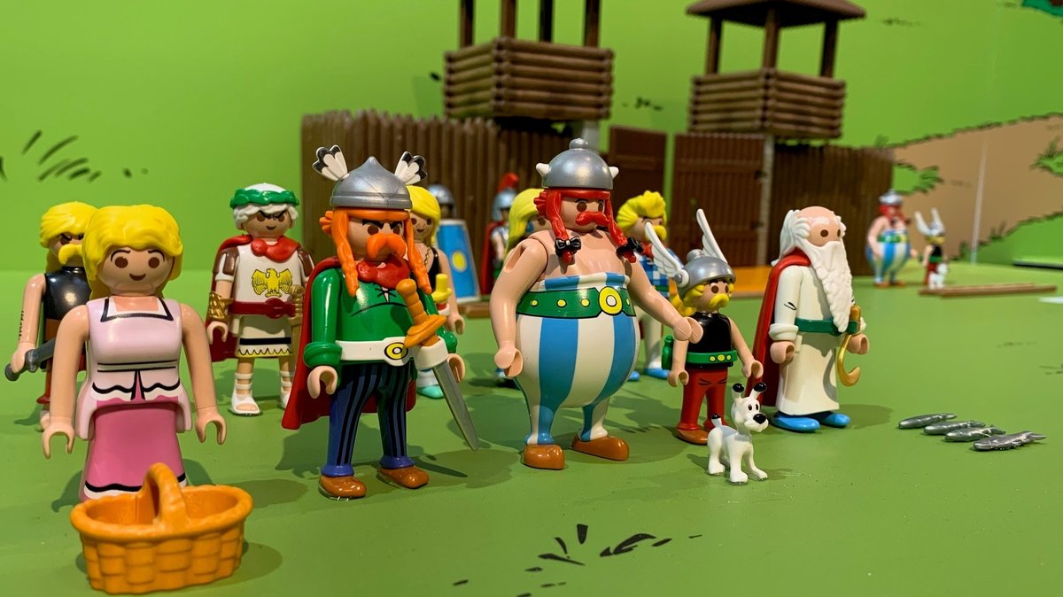 Playmobil-Figurenset von Asterix und Obelix