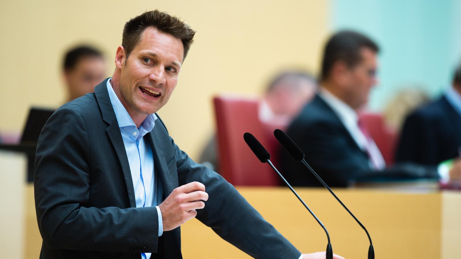 Hartmann will GrünenSpitzenkandidat für die Landtagswahl werden BR24