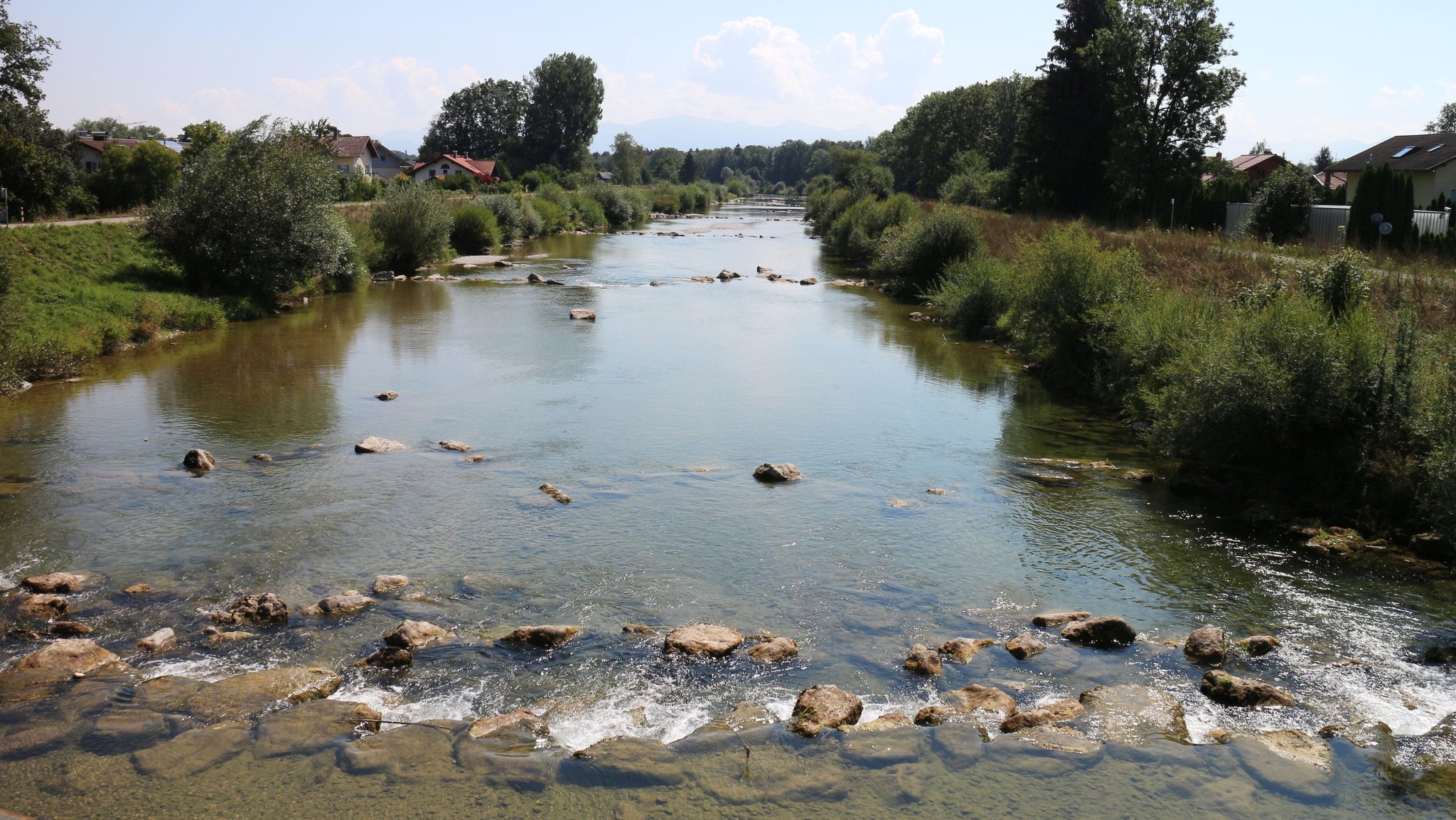 Der Fluss Mangfall