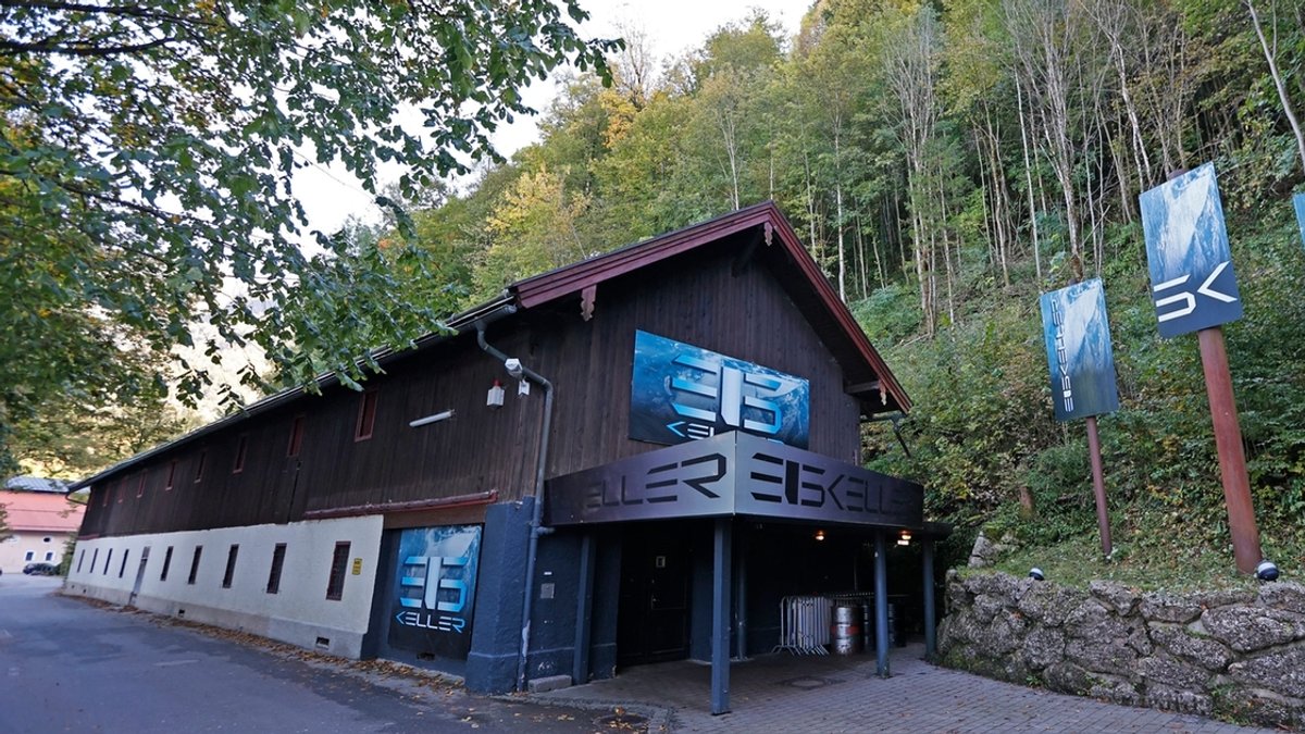 Der Musikclub "Eiskeller" in Aschau.