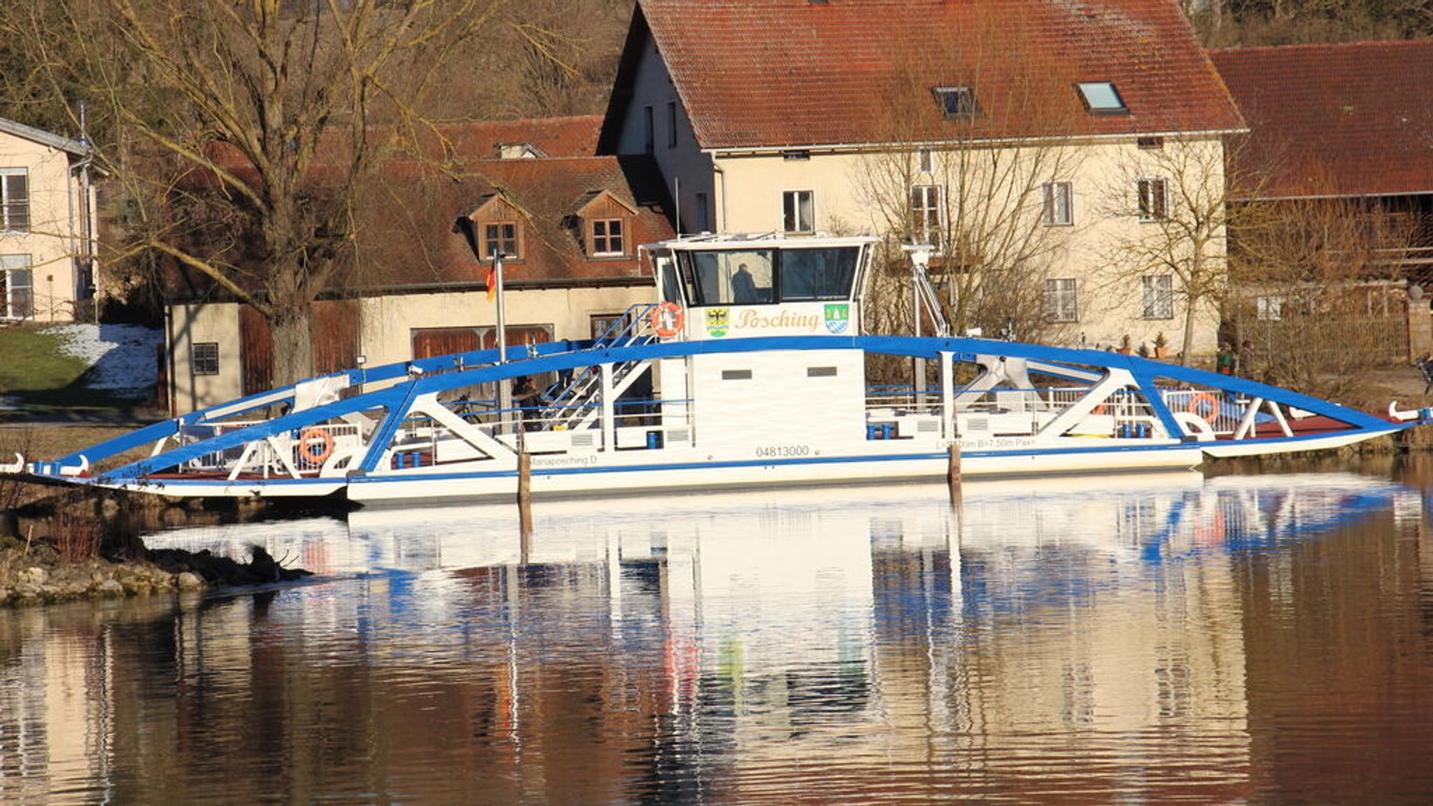 Neue Donaufähre "Posching" | Bild: BR/Andreas Wenleder Neue Donaufähre "Posching"