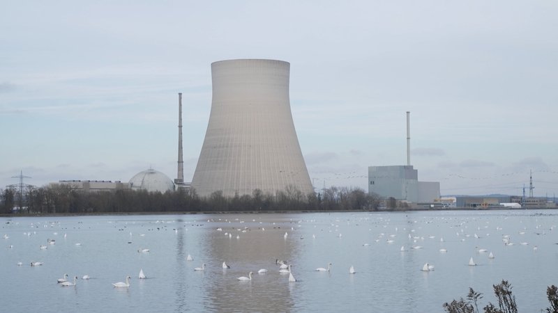Zwischenfall bei Rückbau von AKW Isar 2 | Bild: BR Zwischenfall bei Rückbau von AKW Isar 2