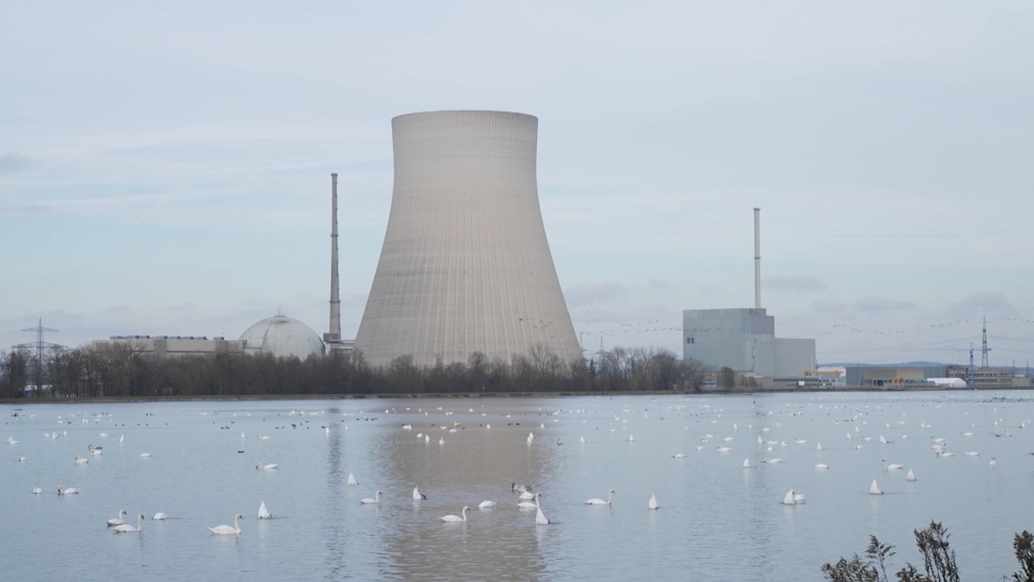 Zwischenfall bei Rückbau von AKW Isar 2 | Bild: BR Zwischenfall bei Rückbau von AKW Isar 2