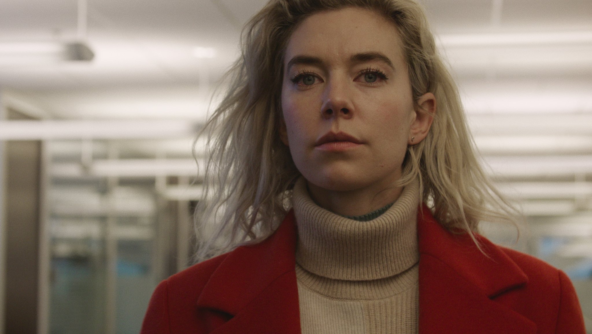 Marthas (Vanessa Kirby) Leben ist ein Scherbenhaufen nach dem Tod ihres Kindes ("Pieces of a Woman"-Filmszene).