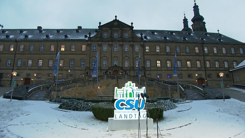 CSU-Klausur in Banz | Bild: BR CSU-Klausur in Banz