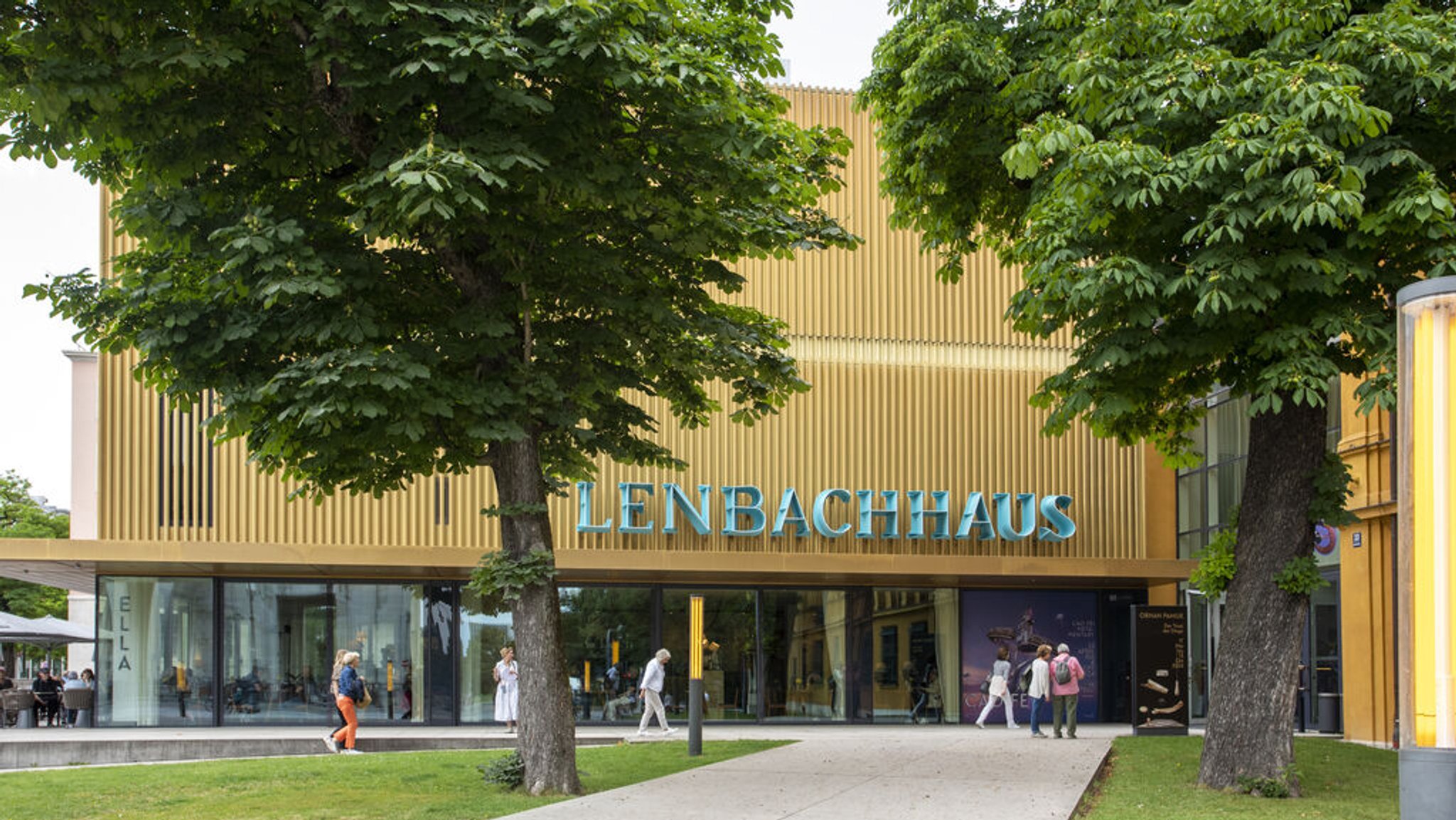 Die städtische Galerie im Lenbachhaus in München. 