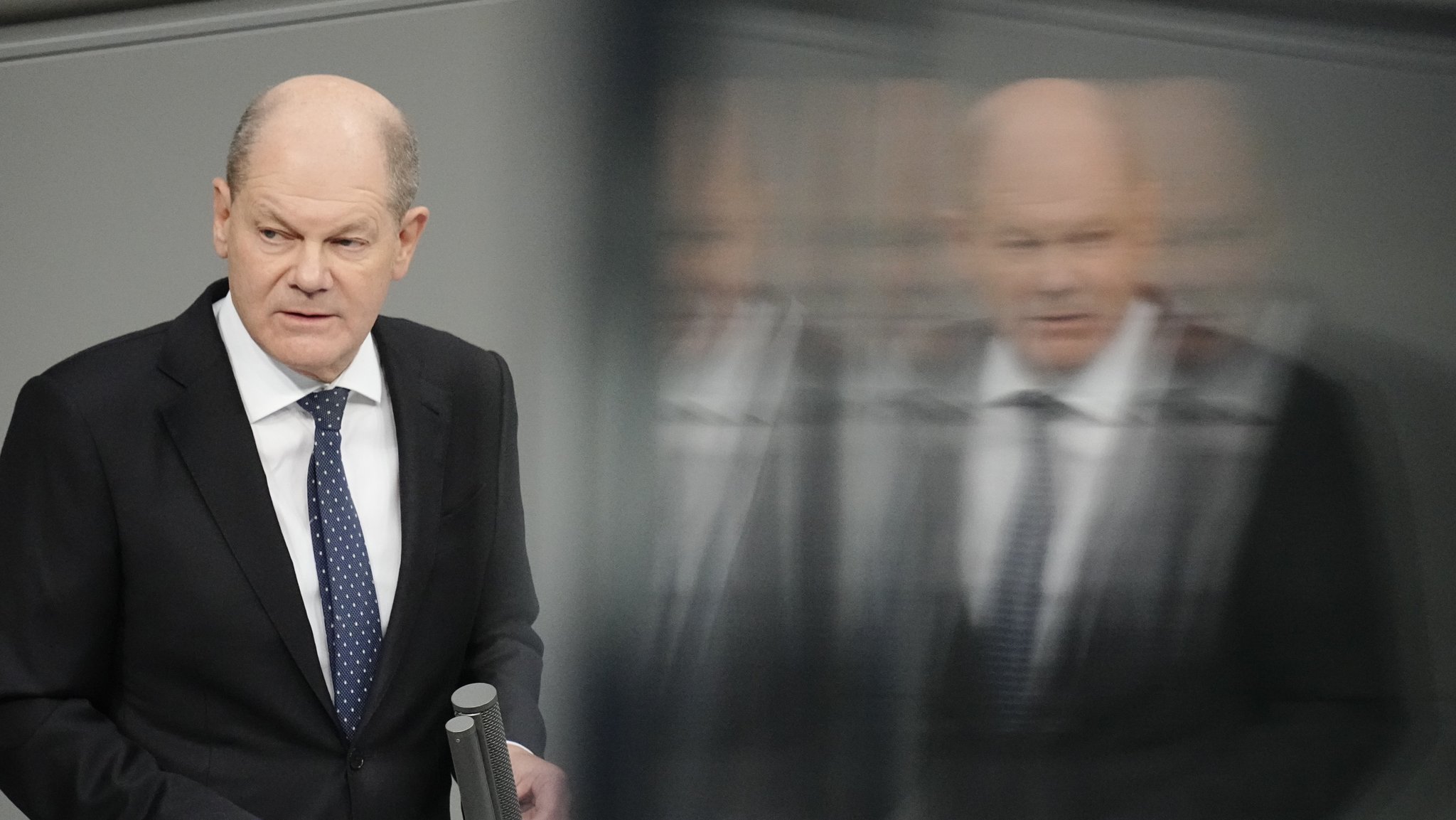 Archivbild: Olaf Scholz im Bundestag 