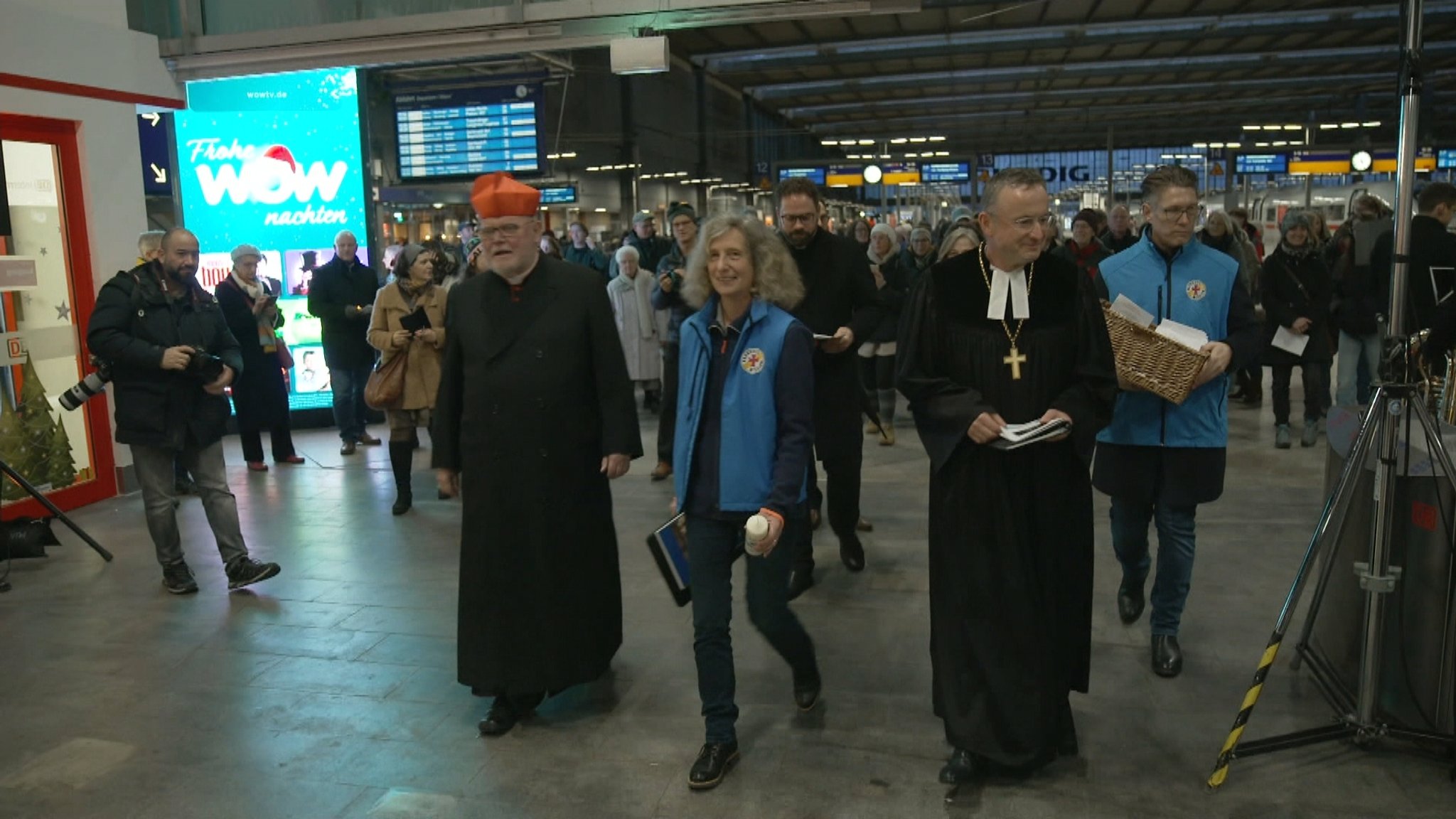 Gottesdienst bei der Bahnhofsmission