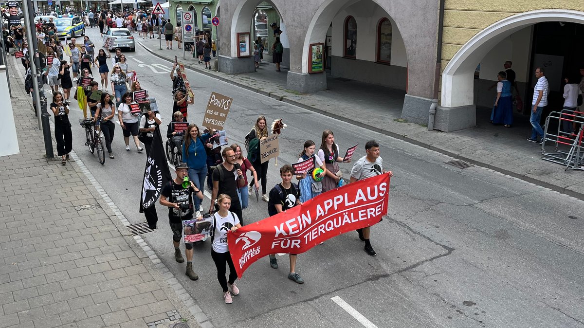 Demonstration in Rosenheim