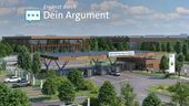 Vorläufige Visualisierung des BMW-Werks Irlbach-Straßkirchen | Bild:BMW Group