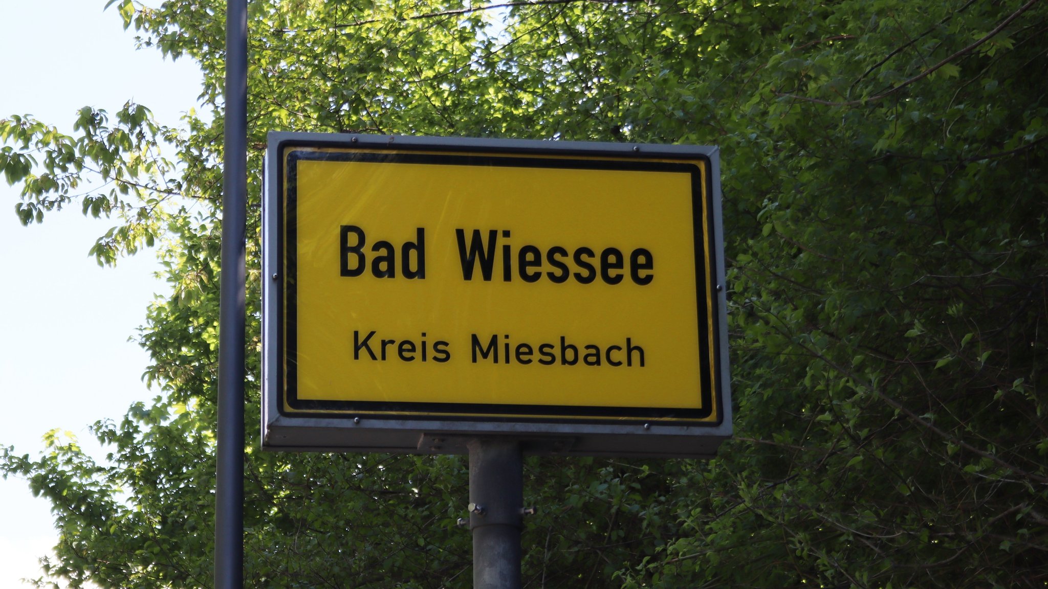 Ortsschild Bad Wiessee