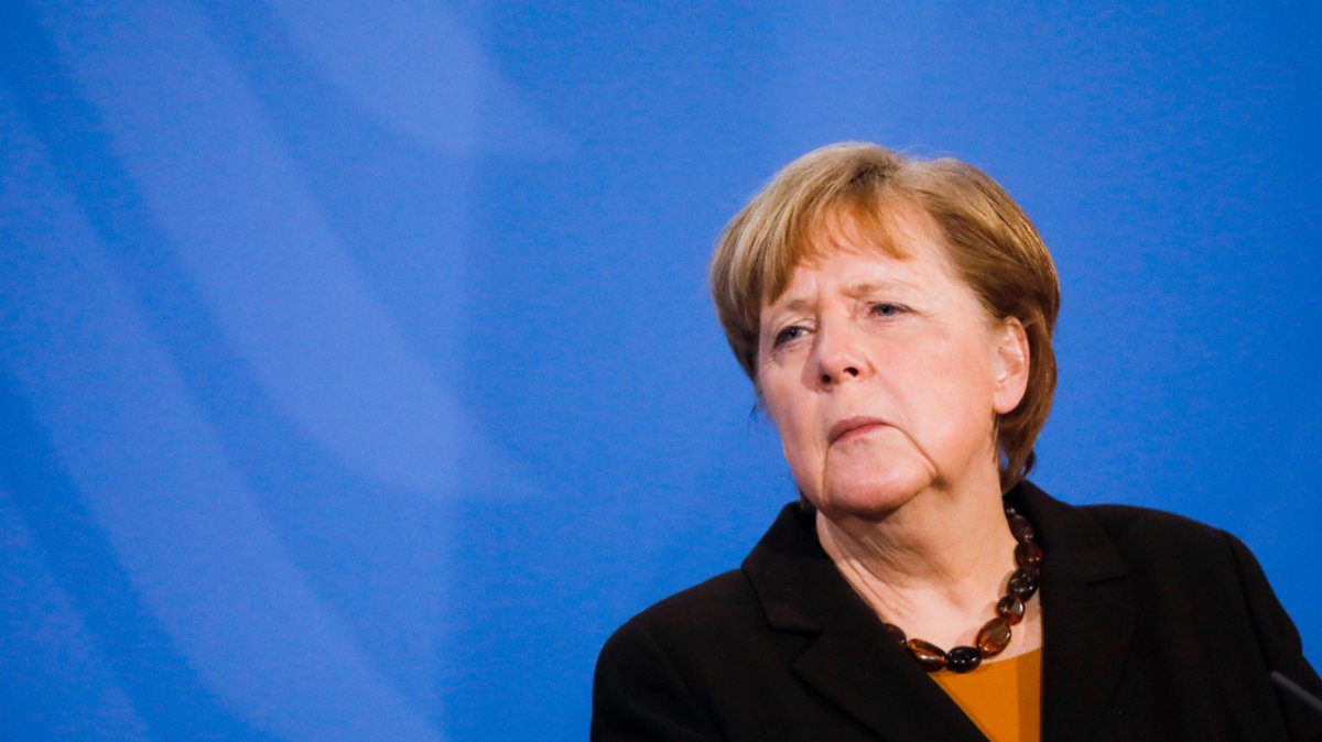 Bundeskanzlerin Angela Merkel, CDU.