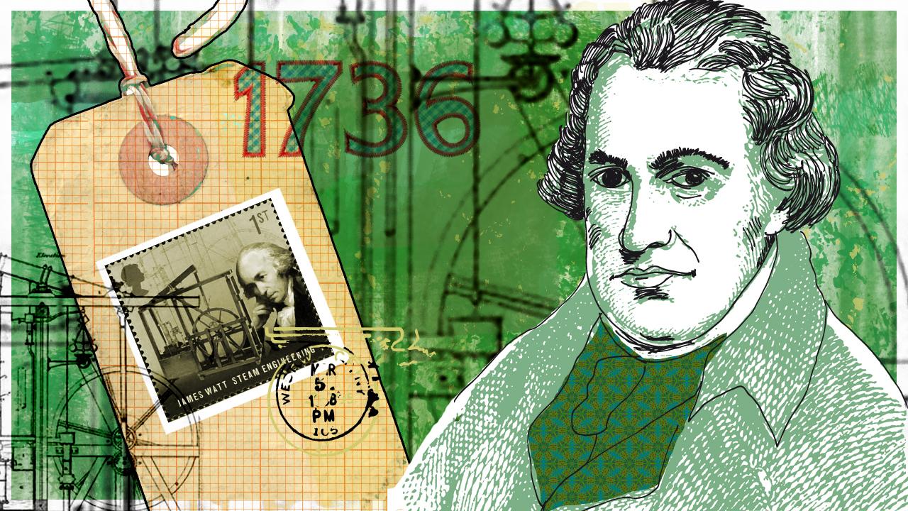 Illustration zu James Watt