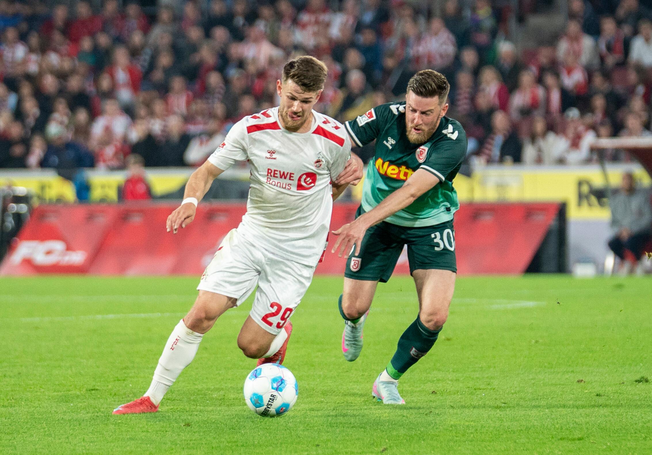 Spielszene 1. FC Köln - SSV Jahn Regensburg 