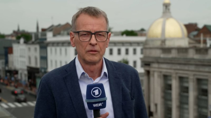 ARD-Korrespondent Ralf Borchard aus Washington. | Bild: BR ARD-Korrespondent Ralf Borchard aus Washington.