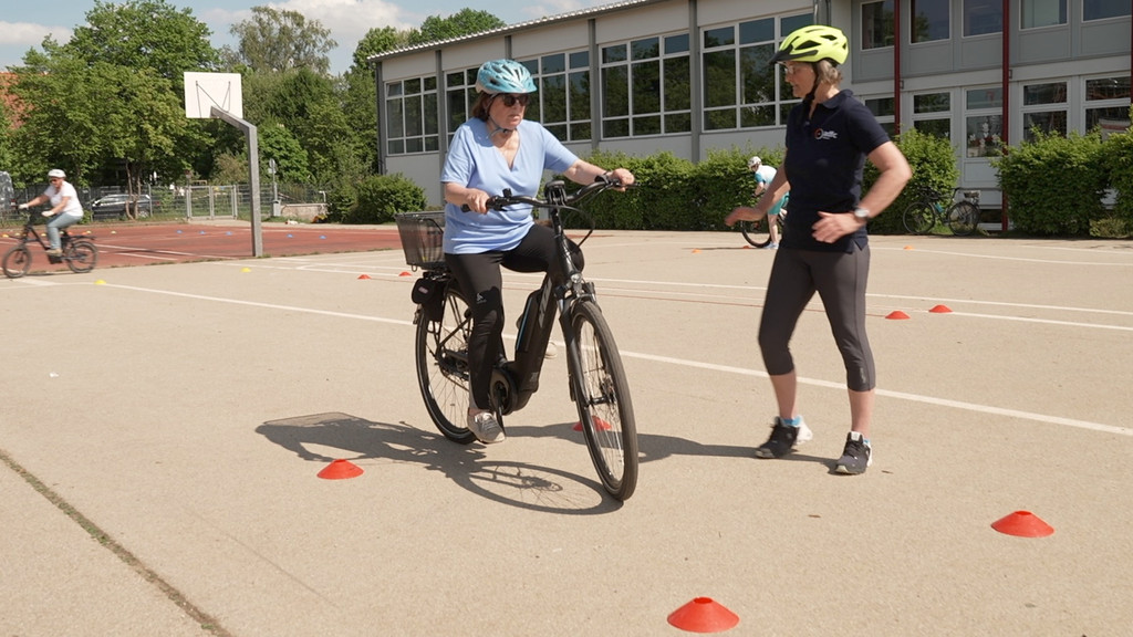 Fahrradsicherheitstraining für Senioren