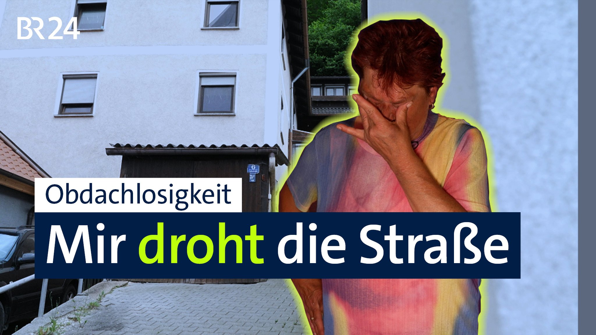 BR24 hat zwei Menschen begleitet, die von Wohnungslosigkeit betroffen sind. Die 60-jährige Monika aus Regenstauf steht kurz davor, ihr Haus zu verlieren. 