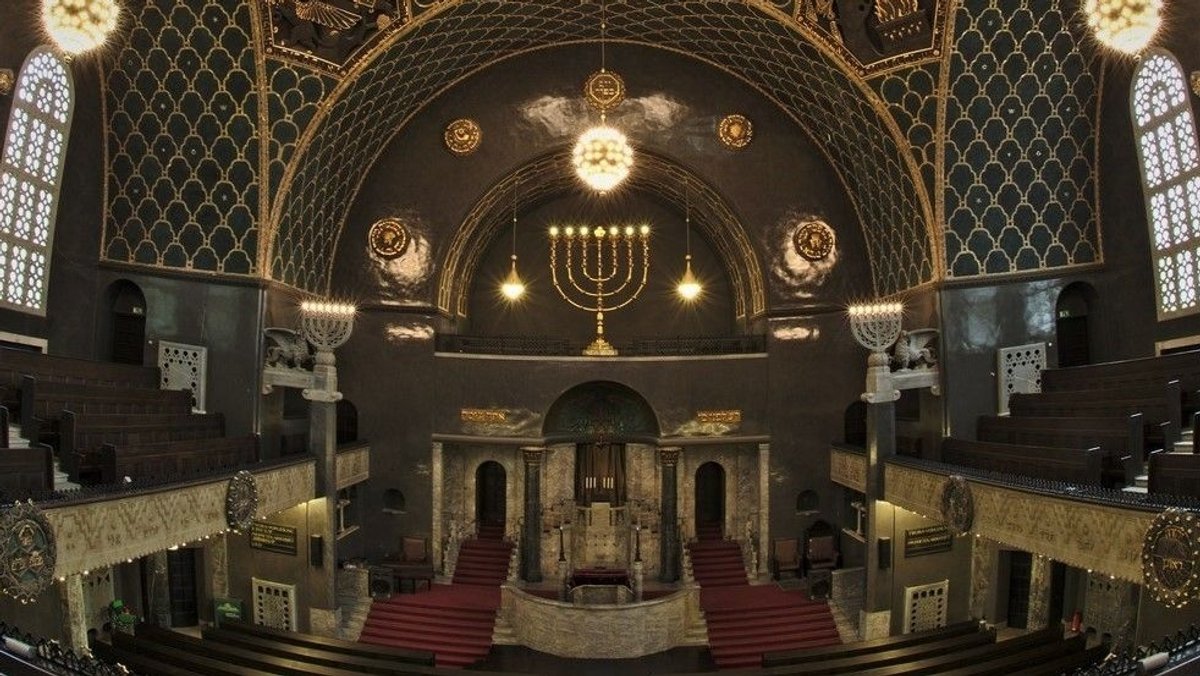 Augsburger Synagoge Innenstadt  