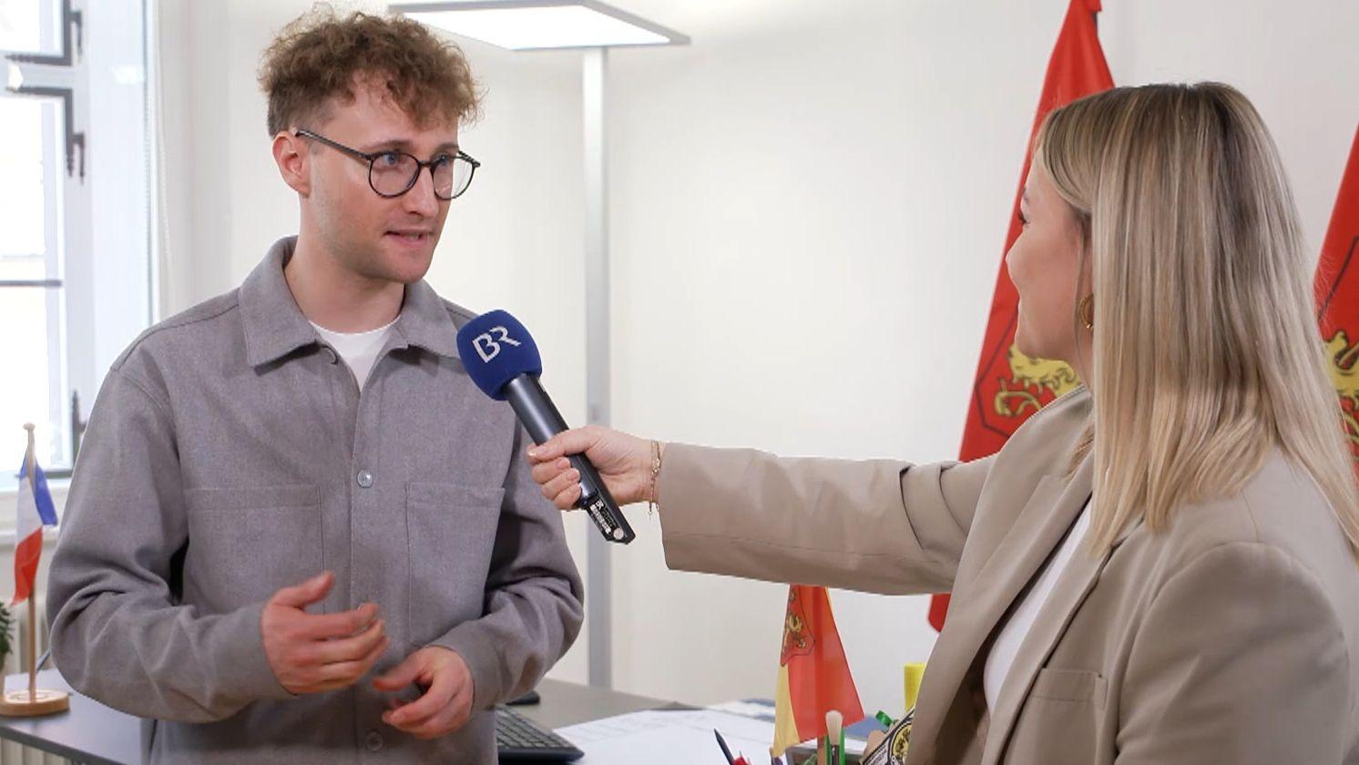 Der neue Landrat von Ansbach, Marco Meier (FW), im BR-Interview.