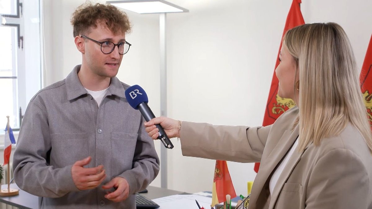 Der neue Landrat von Ansbach, Marco Meier (FW), im BR-Interview.