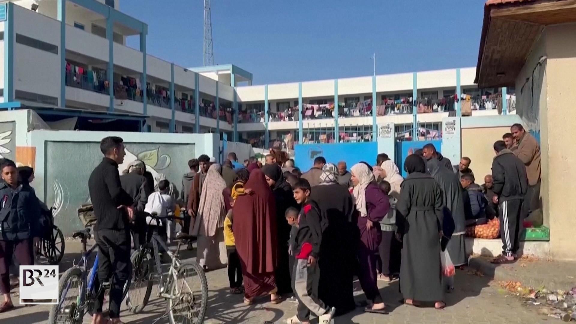 Straßenbild in Gaza