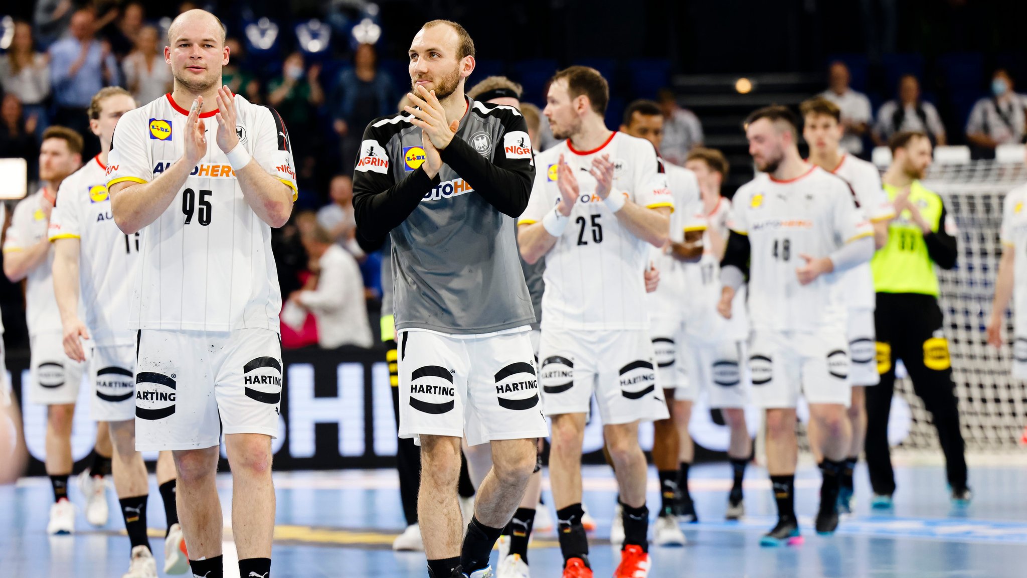 Jubel bei der Handball-Nationalmannschaft