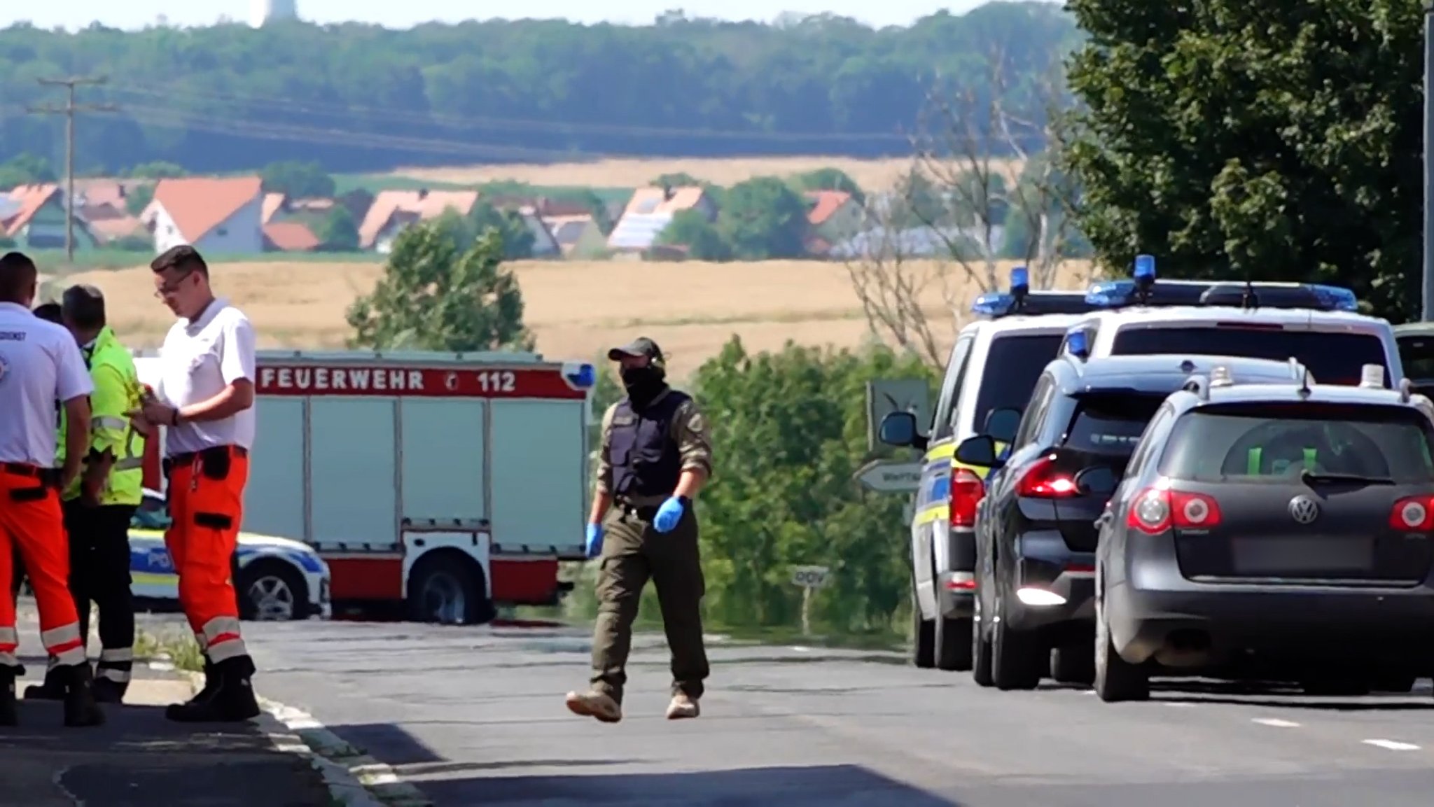 Festnahmen nach Schussgeräuschen in Asylunterkunft