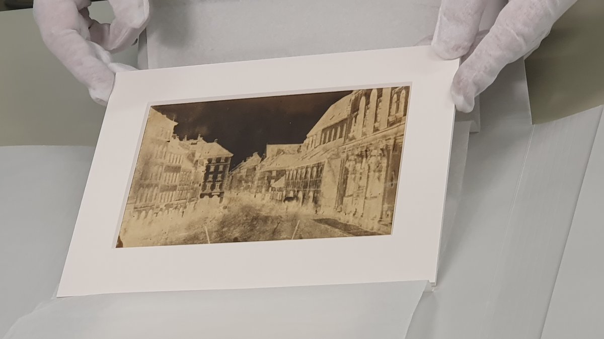 Das wohl älteste Foto von München aus dem Jahr 1839.