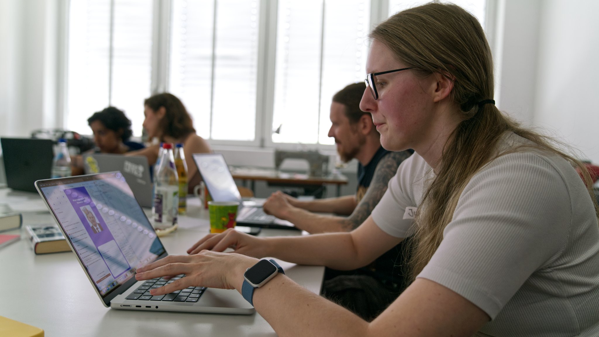 Beim Hackathon wurde auch ein politisches Quiz-Spiel entwickelt. 