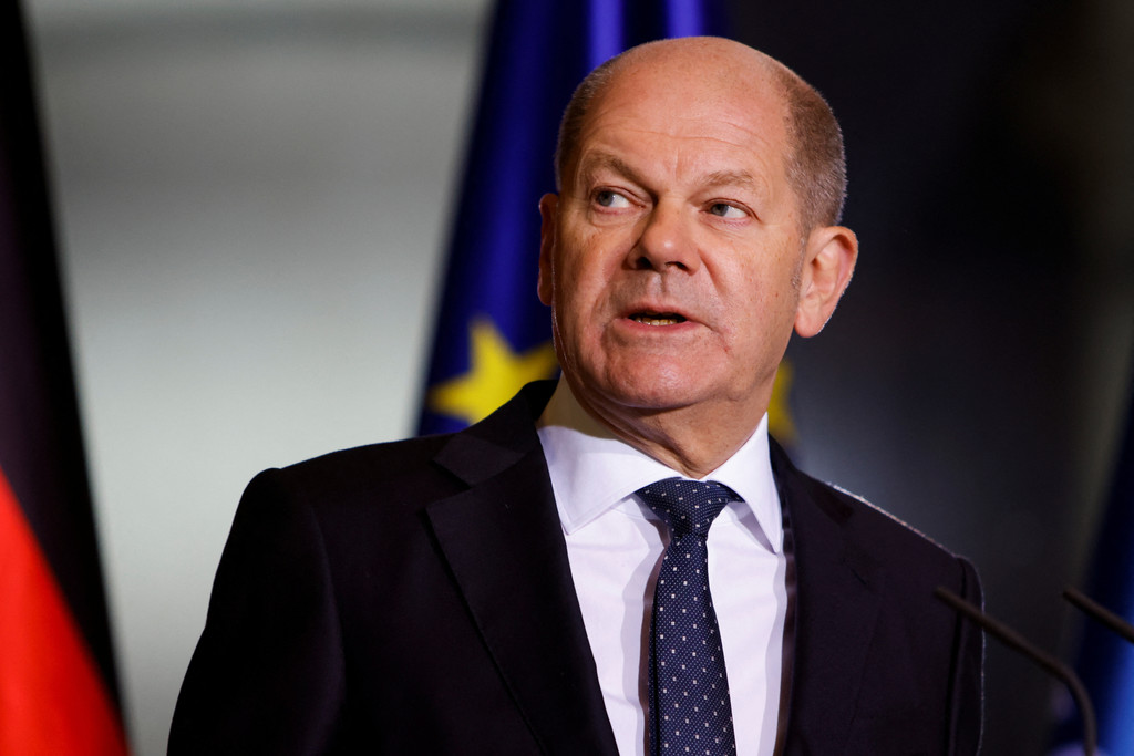 Bundeskanzler Olaf Scholz (SPD)