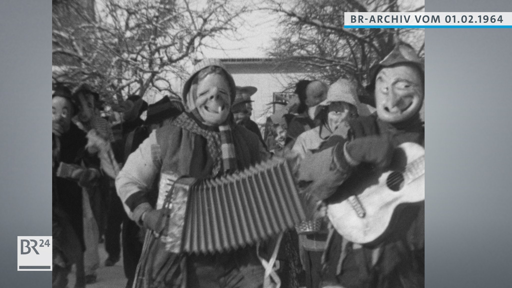 #BR24Zeitreise: Fasching im Rottal 1964