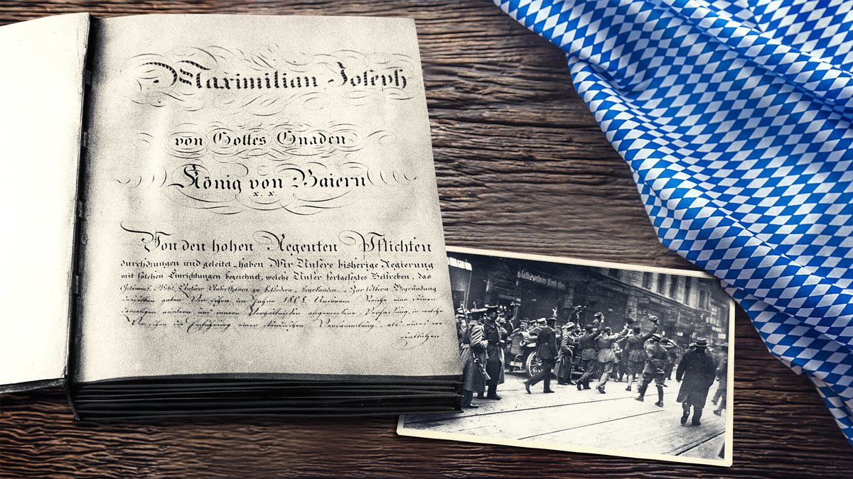 1818 - 1918: Bayern feiern Freistaat und Verfassung
