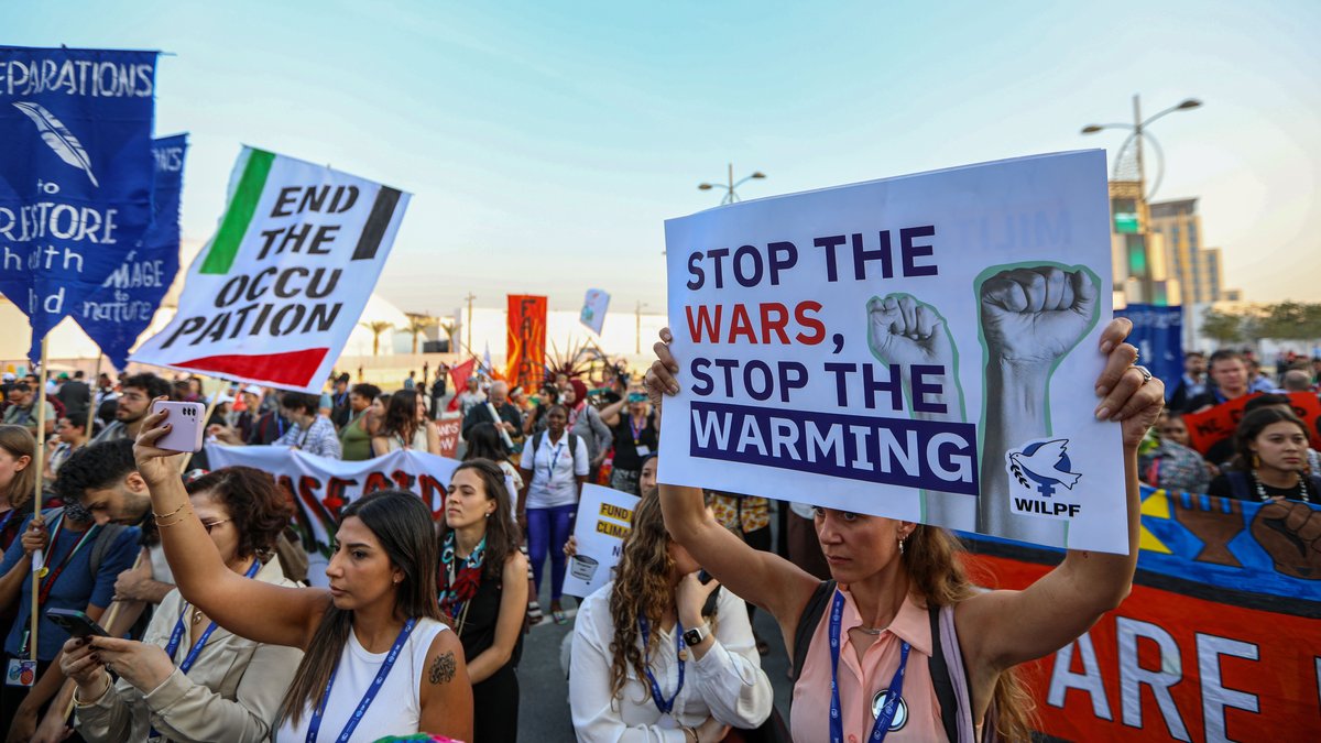 Klimaprotest: Entfremdung über den Krieg in Israel und Gaza?