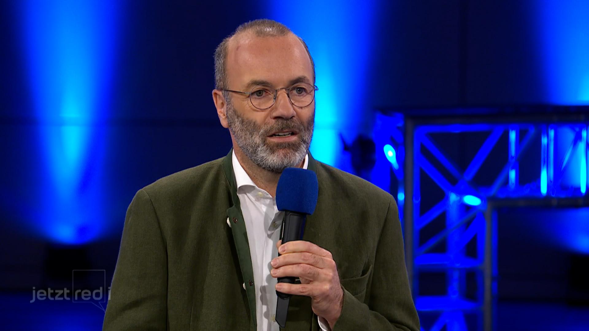 Manfred Weber (CSU) bei jetzt red i