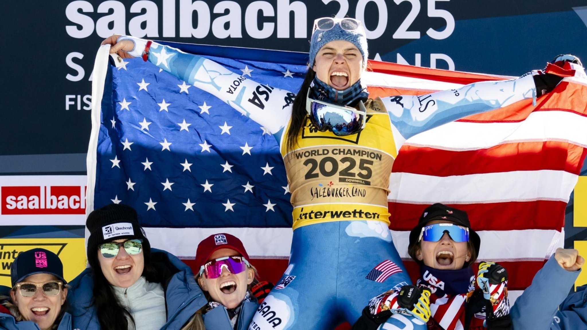 BR24Sport: Highlights Abfahrt der Frauen I Alpine Ski-WM 2025 in Saalbach - hier anschauen