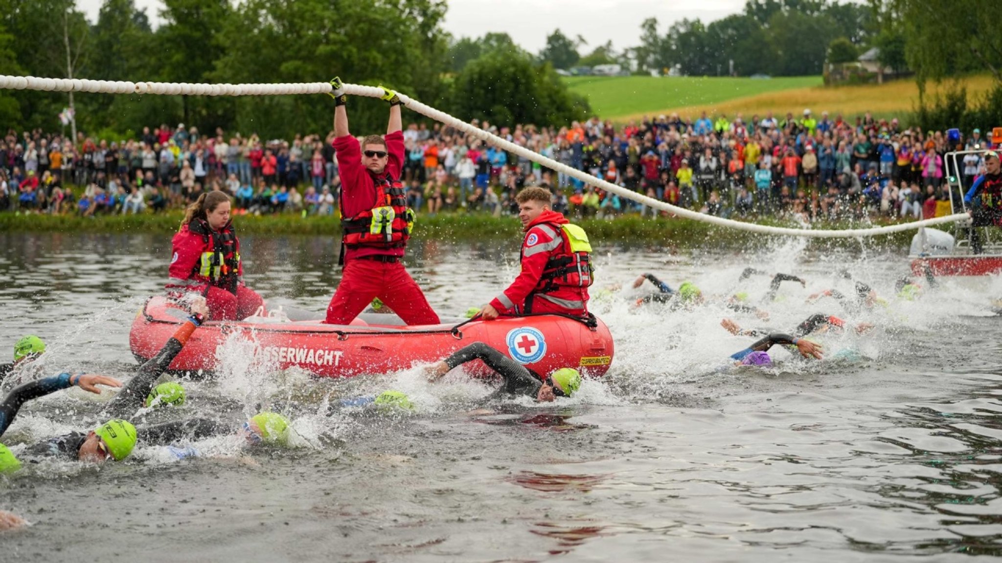 BR24Sport: Triathlon Challenge Roth - das Schwimmen im Re-Live - hier anschauen