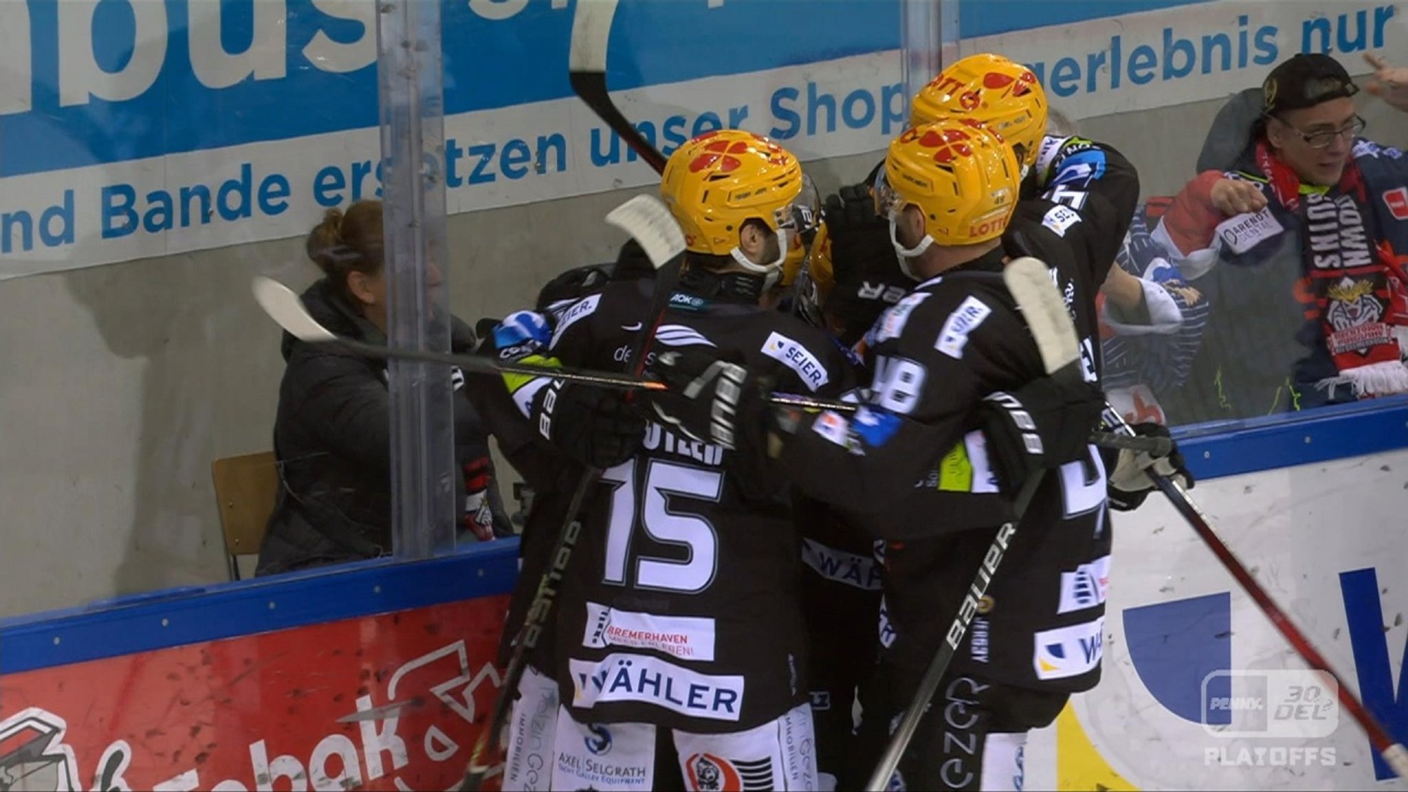 Sportschau: Fischtown Pinguins besiegen Ingolstadt  - hier anschauen