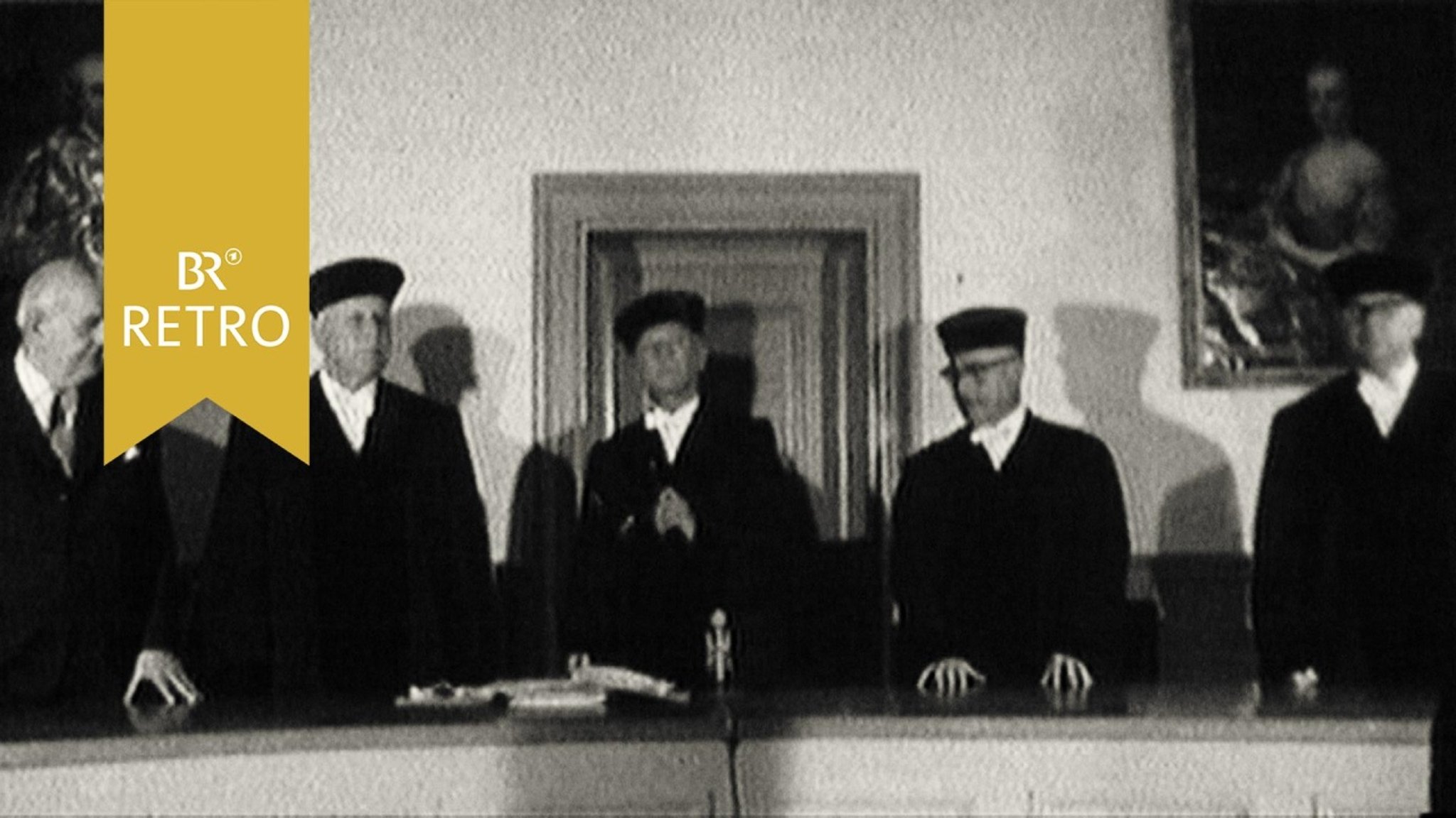BR Retro: Verfassungsgerichtshof zu Volksbegehren Ebersberger Forst 1965 - hier anschauen